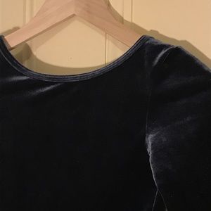 AA velvet skater dress